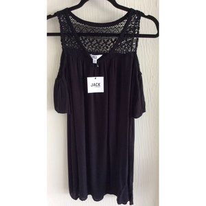 NWT, Jack By BB Dakota, Size XS, Womens Dress, Open Shoulder, Black